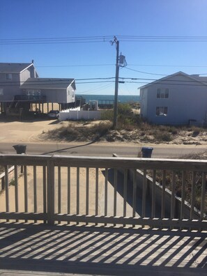 View of Ocean from old front  front deck. View is still the same, deck is new!
