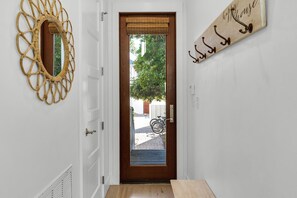 Rear Entry from Parking Area