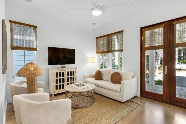 Family room/ with an Abundance of Natural Light