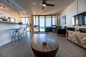 BEACHFRONT KUHIO SHORES POIPU GORGEOUS OCEAN VIEWS 10 STEPS TO WATER FROM CONDO