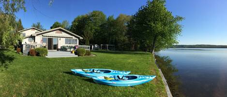 "The 45th Corner" features peaceful uninterrupted views on the lake.