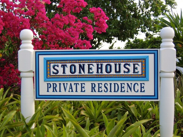 Stonehouse offers 3 vacation rental apartments all facing the blue sea below. 