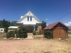 Spacious property with shed made available for storage