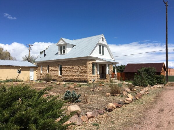 Luxury awaits in this historic stone house built in 1902