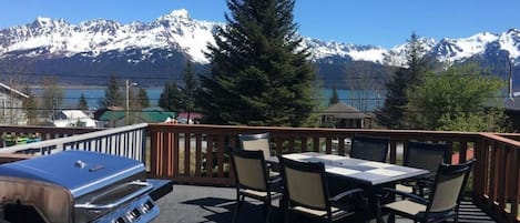 Fisher's Hideaway Deck View