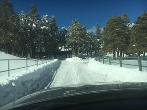 We plow in the winter!