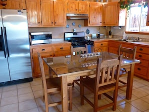 Kitchen and dining area.