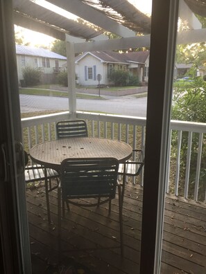Outdoor dining