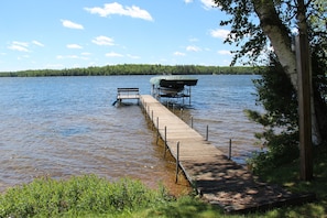 View of the dock