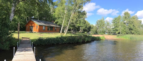 View from the dock