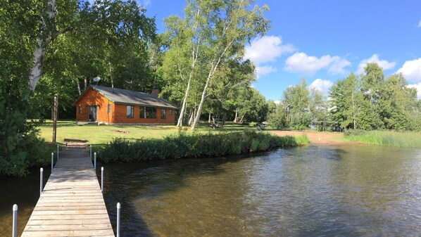 View from the dock