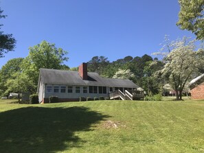 House from lake