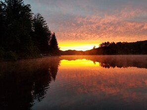 Sunrise on Lake Eden