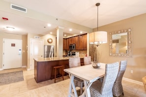 Dining and Kitchen Area