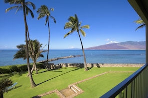 Lanai view towards Maalaea and west Maui