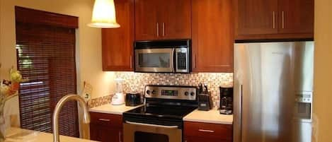 Remodeled Kitchen has all the amenities, newer small and large appliances