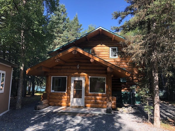 Brown Bear Cabin on the Upper Kenai River.