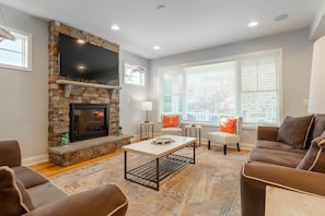 Living Room w/ Fireplace