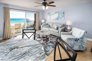 Living Room,
Pelican Isle Resort 305 Okaloosa Island Fort Walton Beach Vacation Rentals by Sunset Resort Rentals