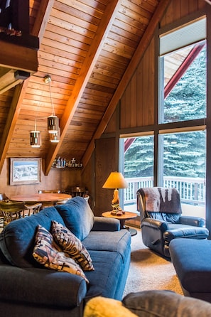 living and dining area