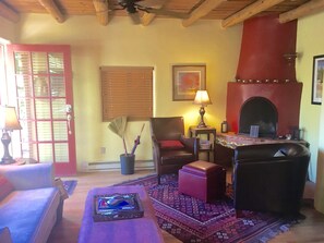 Kiva Fireplace makes living space so sweet.