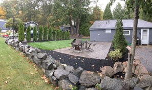Newly landscaped