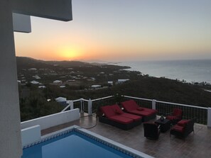 From the balcony of the master suite, see amazingly beautiful sunsets 
