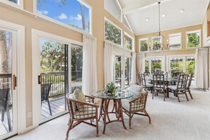 Extra Sitting Area off Living Room at 20 Red Cardinal