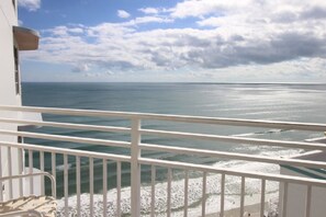 Balcony off the living room