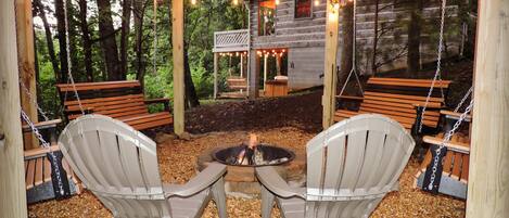 Magical Swing Fire Pit