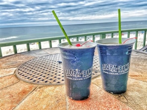 Grab a bushwacker from the Flora Bama and walk back to the condo to enjoy.