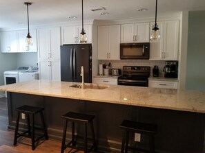 Newly renovated kitchen.  