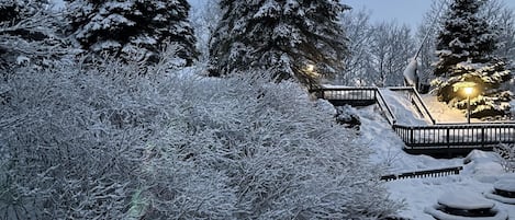 Photo from living room of condo or ski in ski out slope