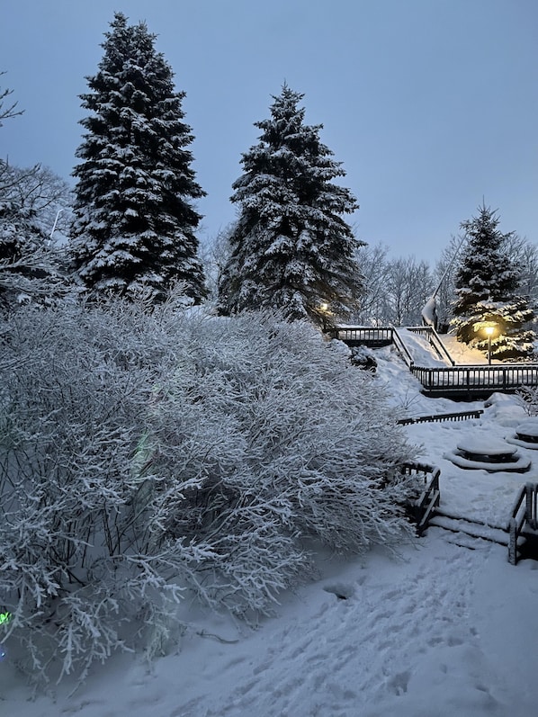 Photo from living room of condo or ski in ski out slope