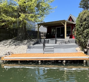 Cabin and private dock