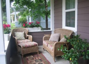 The front porch