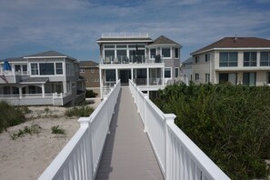 Private dune walkover to beach