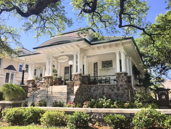 The Front of the house