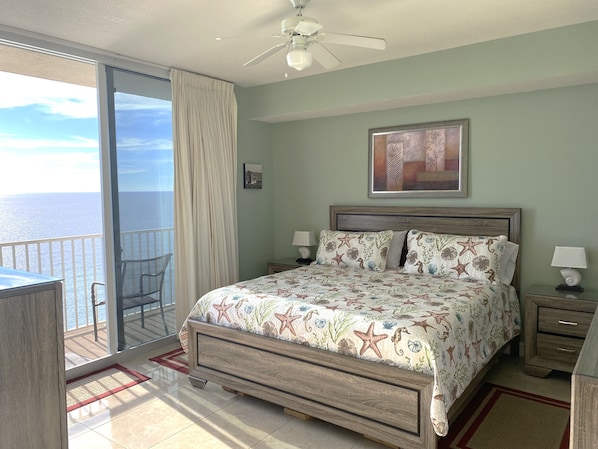 Master with ocean view