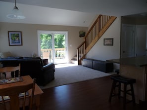 Main floor Kitchen and living room area