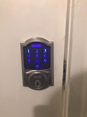 Keypad entry