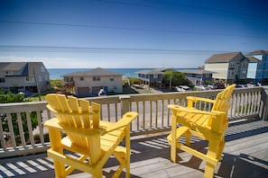 Double Trouble has big decks to enjoy the views and the ocean breezes