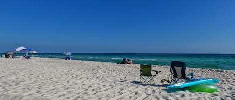 Beautiful Beach Just Steps Away