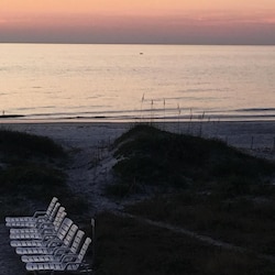 Beautiful sunsets from the balcony