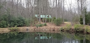 Cabin and Trout Pond