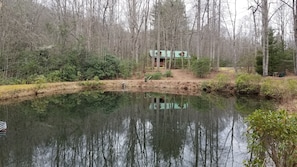 Cabin and Trout Pond