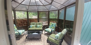 Solarium to enjoy bug free relaxation