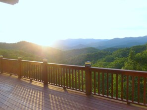 Sunset View from Deck