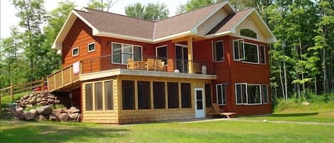 Back Deck and Screen Porch