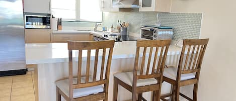 Bright and spacious Kitchen area